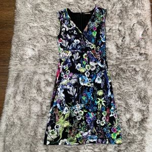 Roberto Cavalli 'Astro Garden' Floral Print Dress